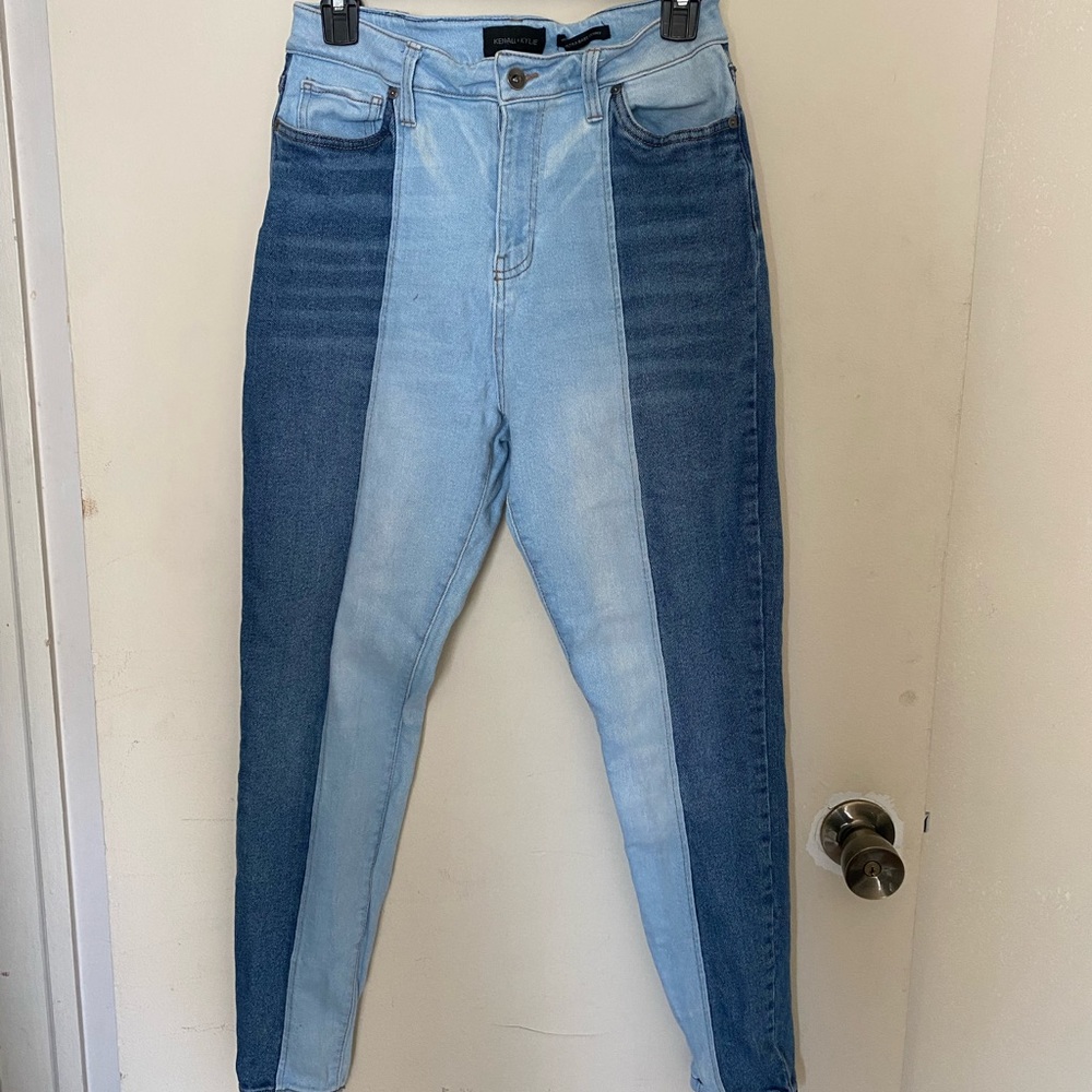 Kendall and Kylie high rise jeans